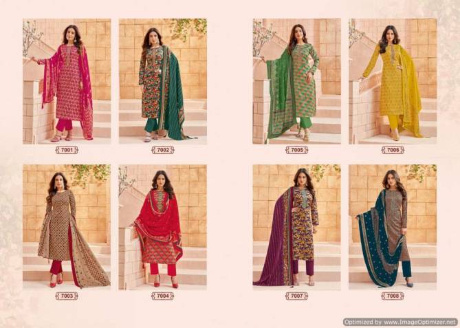 Kalki Vol 7 By Suryajyoti Jam Satin Printed Designer Dress Material Wholesale Shop In Surat
